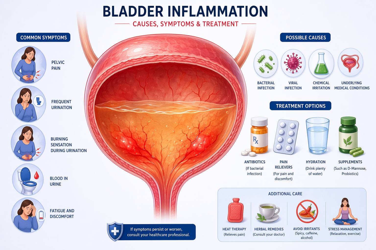 Hank Drug Store: Recognizing Bladder Infection Symptoms and Drugs Available
