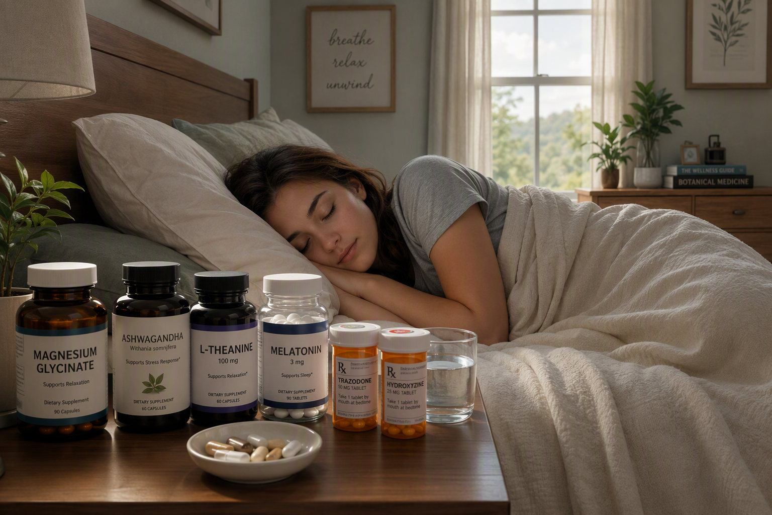 Hank Drug Store: Best Sleep Supplements and Drugs: Natural vs. Prescription